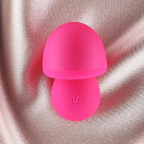 Albert Mushroom Shaped Tongue Vibrator Pink Vibrators