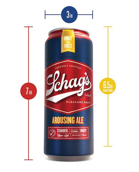 Blush Schag's Arousing Ale Stroker - Frosted Dolls & Masturbators