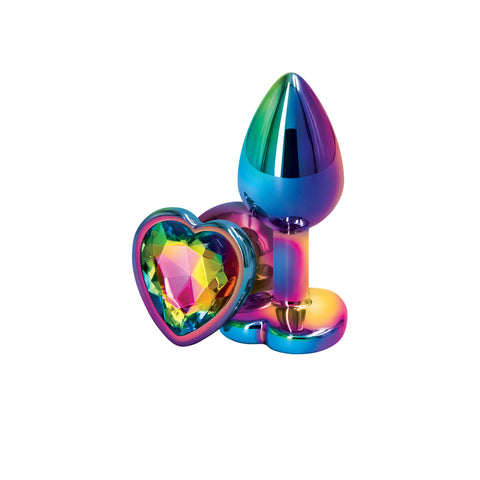 Rear Assets Multicolor Small - Rainbow - Heart Anal Products