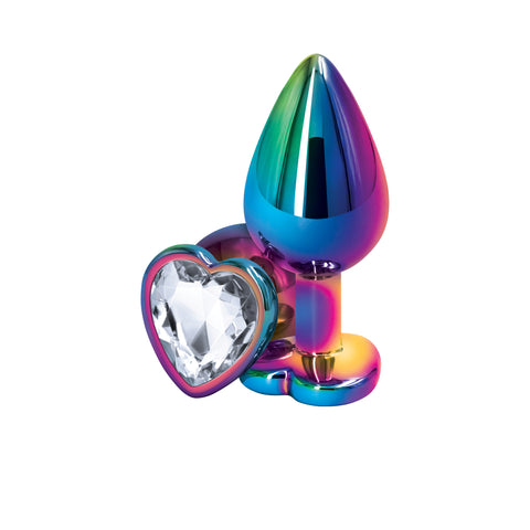 Rear Assets Multicolor Medium - Heart - Clear Anal Products