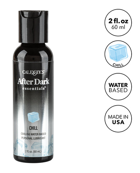 After Dark Essentials Chill Cooling Water Based Personal Lubricant - 2 oz Lubricants