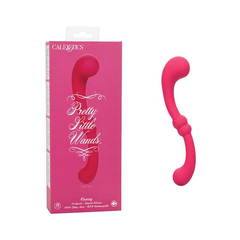 Pretty Little Wands Curvy Massager - Pink Vibrators