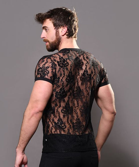 UNLEASHED Lace Tee Menswear