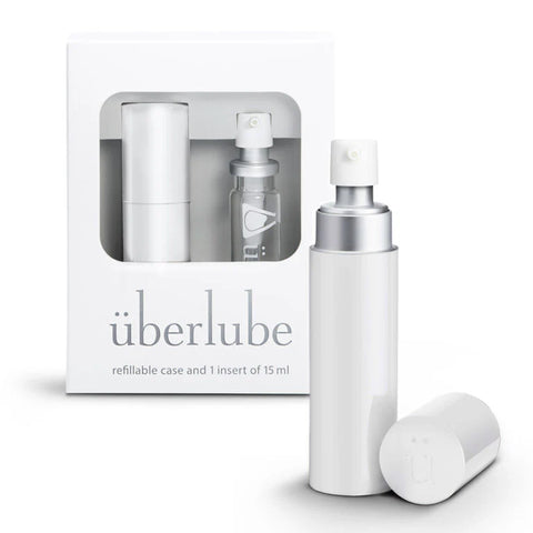 Uberlube 15ml Good-to-Go Traveler Luxury Silicone Lubricant White Lubricants