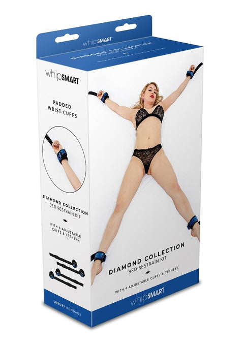 Diamond Collection Bed Restrain Kit Bondage & Restraints