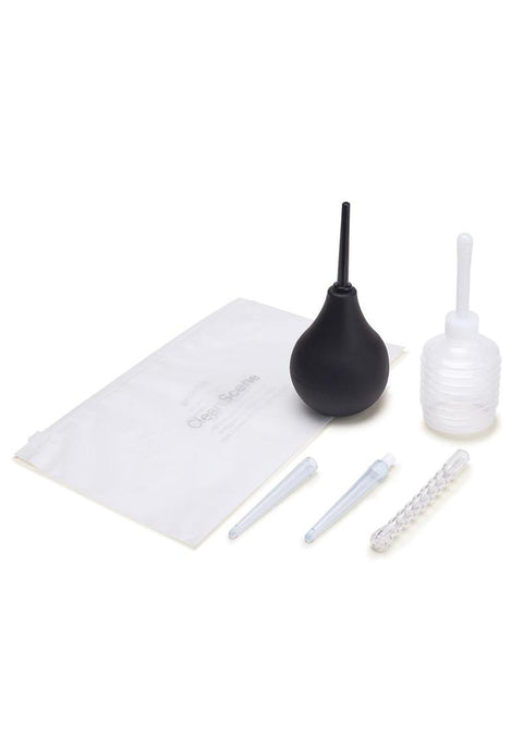 7 Piece Anal Douche Set with Flexible Tip Head Anal Products