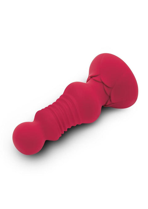 REMOTE CONTRL THRUSTING ROSEBUD BUTTPLUG