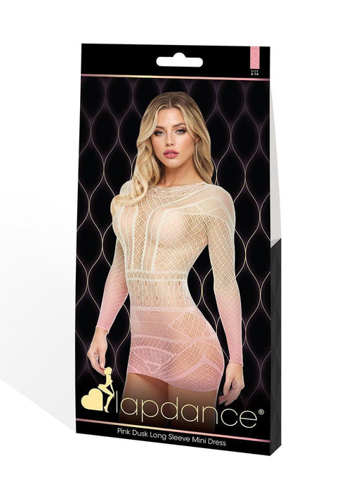 PINK DUSK LOG SLEEVE MINI DRESS Lingerie
