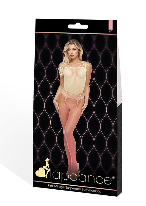 PINK MIRAGE SUSPENDER BODYSTOCKING Lingerie