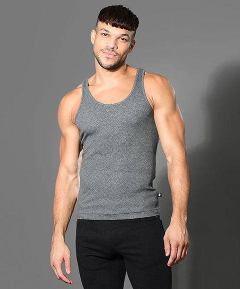 Beater Tank Gray Menswear