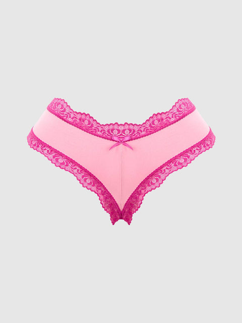 VERA MICRO & LACE TRIM G-STRING Panties