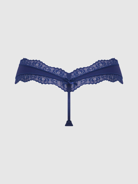 VERA MICRO & LACE TRIM G-STRING Panties