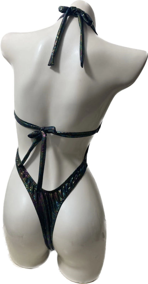 String Front Bodysuit Lingerie