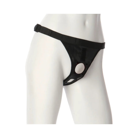 Vac-U-Lock Ultra Harness with Snaps - Black Strap Ons