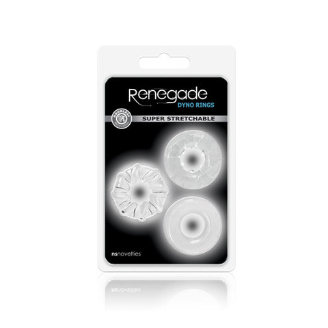 Renegade Dyno Rings Clear Penis Enhancement
