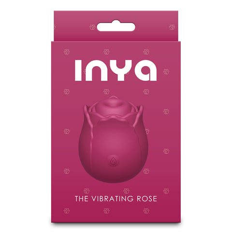 Inya The Vibrating Rose Red Vibrators