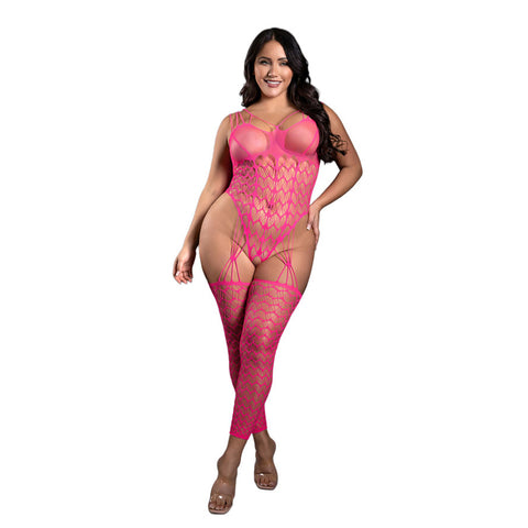 Next To You Crotchless Teddy Bodystocking Queen Lingerie