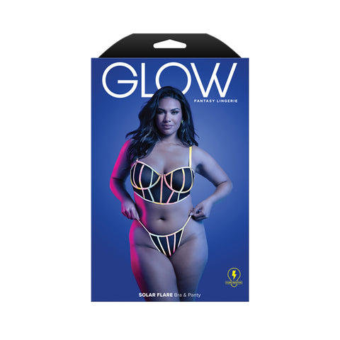 Solar Flare Bra & Panty Lingerie