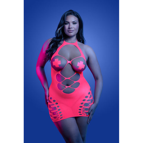 Aphrodisiac Dress & Pasties Queen Size Lingerie