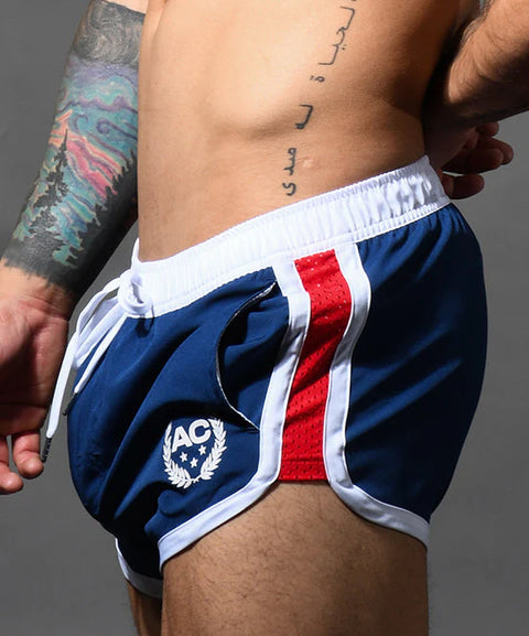 Andrew Christian Swim Shorts Navy Menswear