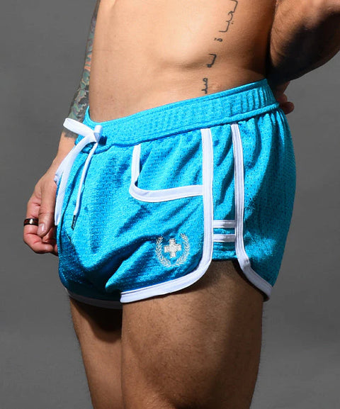 Andrew Christian Swim Shorts Turquoise Menswear