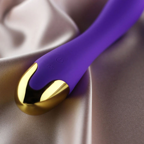 Geneve G Spot Vibrator Purple & Gold