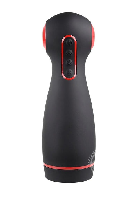 Zero Tolerance Tight Squeeze Rechargeable Masturbator - Black