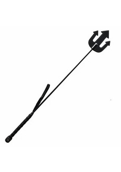 Rouge Devil Leather Riding Crop