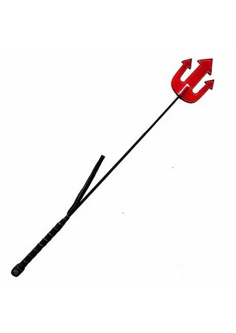 Rouge Devil Leather Riding Crop