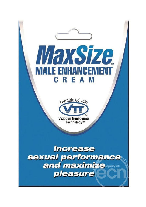 Swiss Navy MAX Size Cream 5ml Foil Packet