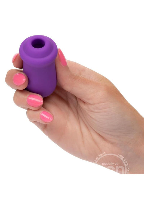Sugar Rush Rechargeable Silicone Clitoral Stimulator - Purple Vibrators