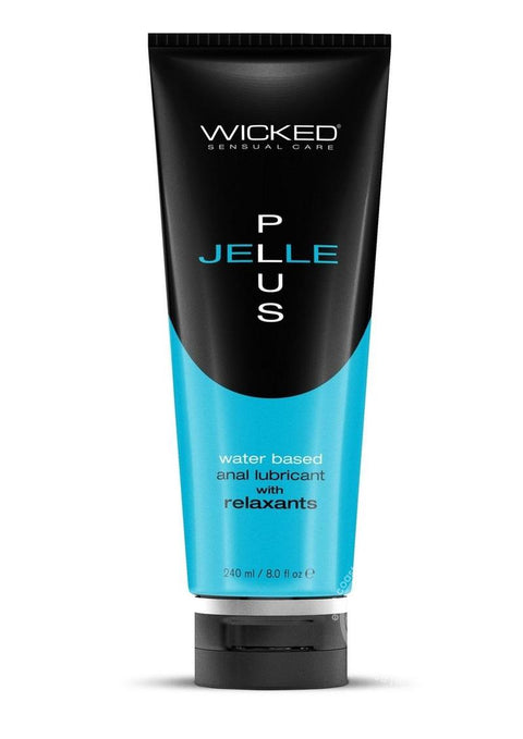 Wicked Jelle Plus Water Based Anal Lubricant with Relaxants