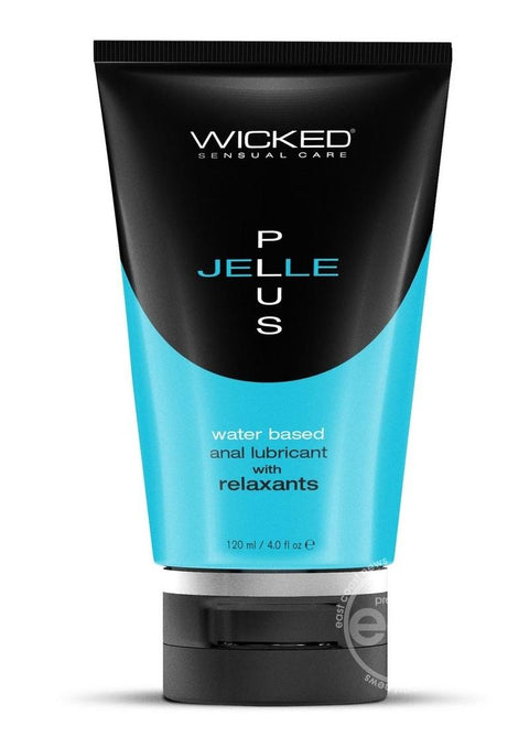 Wicked Jelle Plus Water Based Anal Lubricant with Relaxants