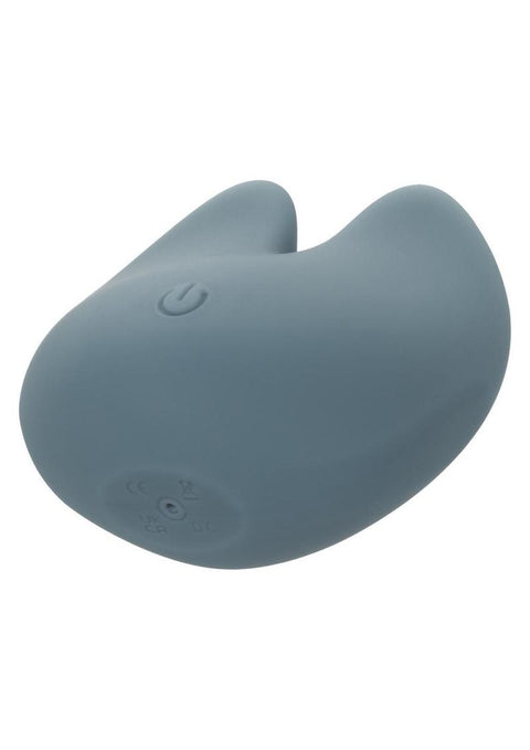 Mod Curve Rechargeable Silicone Vibrator - Blue Vibrators