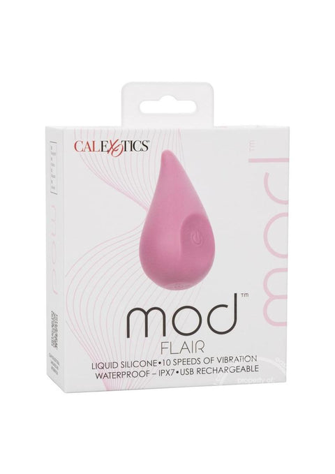 Mod Flair Rechargeable Silicone Stimulator - Pink Vibrators