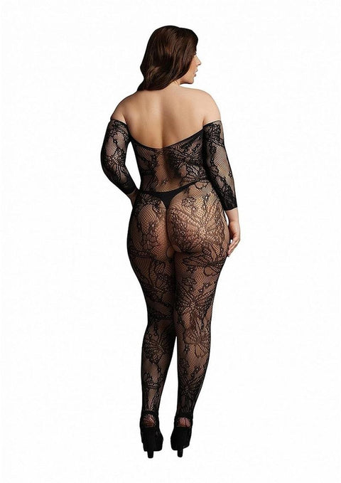 Le Desir Lace Long Sleeved Bodystocking