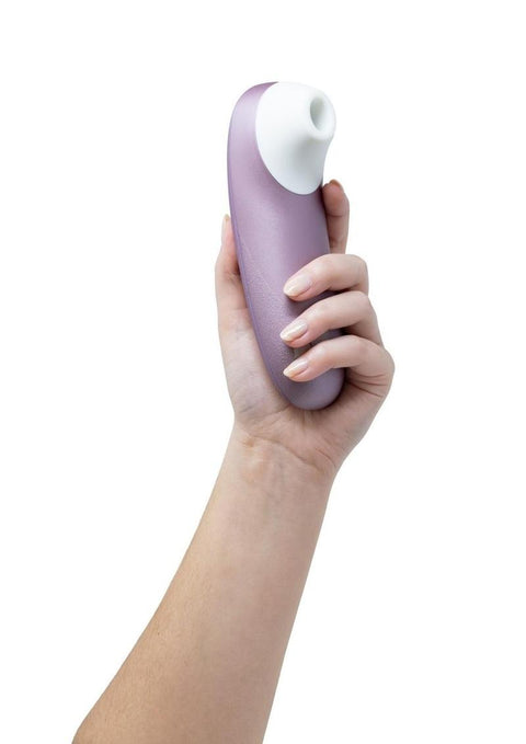 Womanizer Pro Rechargeable Silicone Air Pulse Clitoral Vibrator - Lavender/White Vibrators