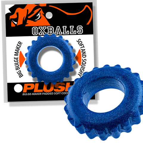 Plushy Oxballs Cock Ring Blue Fire Penis Enhancement