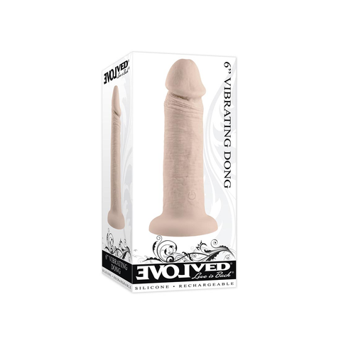 Evolved-6in Vibrating Dildo