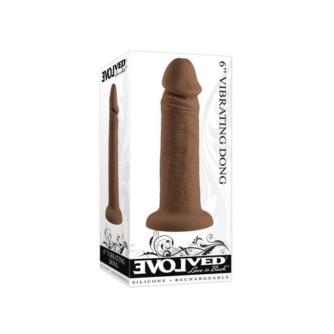 Evolved-6in Vibrating Dildo