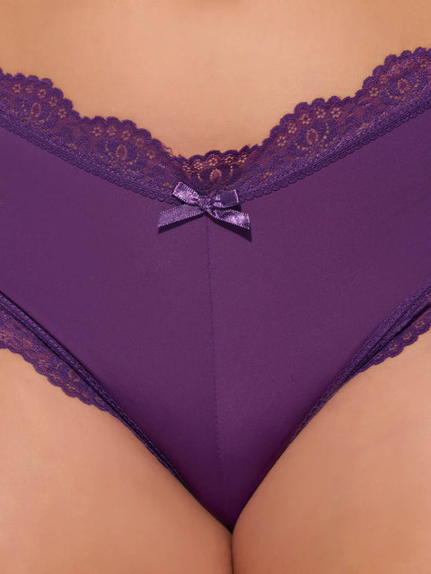 VERA MICRO & LACE TRIM G-STRING Panties