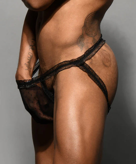 UNLEASHED BOUDOIR MESH JOCK W/ ALMOST NAKED® Menswear