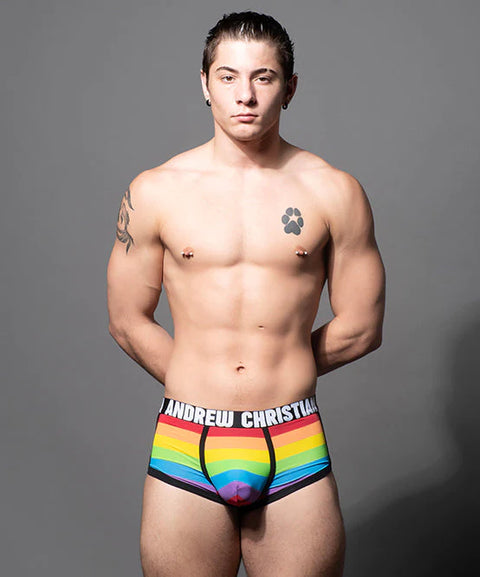 PRIDE STRIPE BOXER W/ ALMOST NAKED®