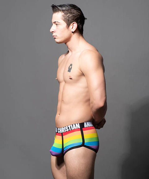 PRIDE STRIPE BOXER W/ ALMOST NAKED®