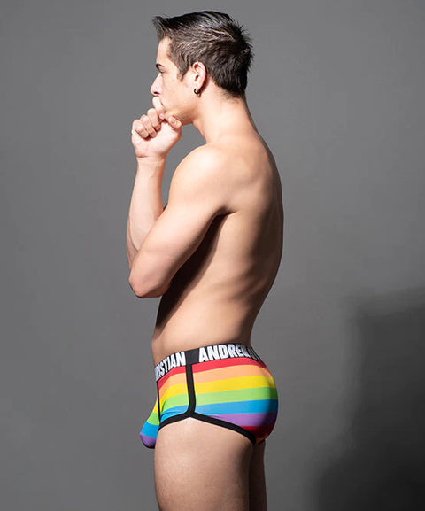 PRIDE STRIPE BOXER W/ ALMOST NAKED®