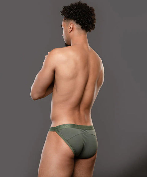 Vibe Breeze Mesh Gym Brief Menswear