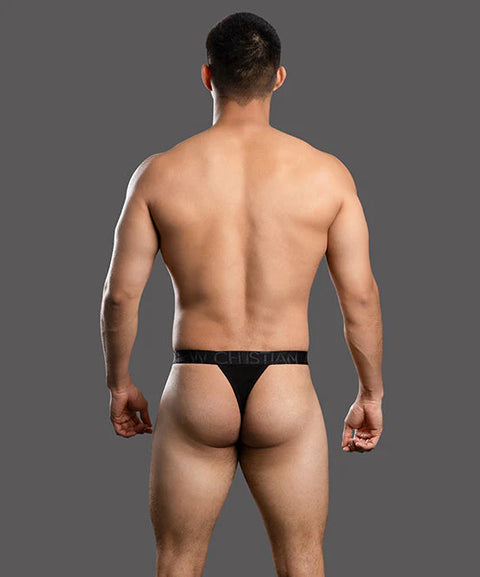 Sensual Rib Thong w/ ALMOST NAKED® Menswear