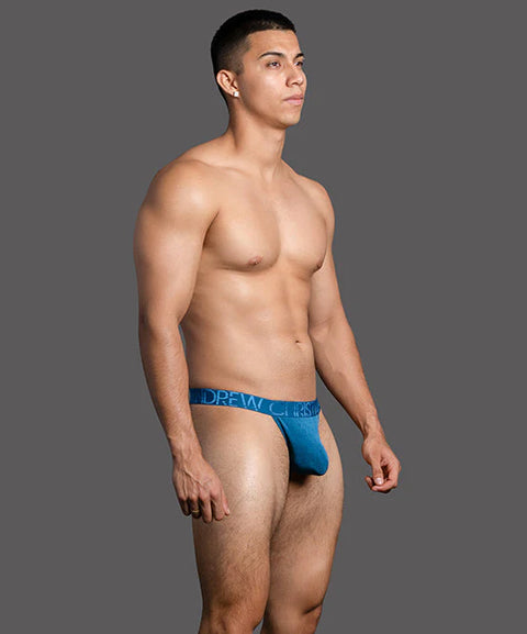 Sensual Rib Thong w/ ALMOST NAKED® Menswear