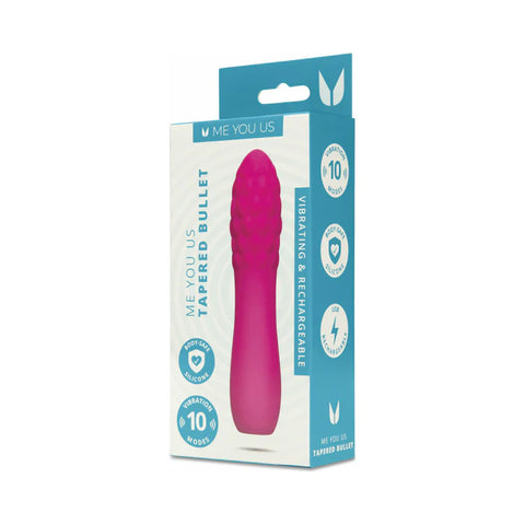 Me You Us Tapered Bullet Hot Pink Vibrators