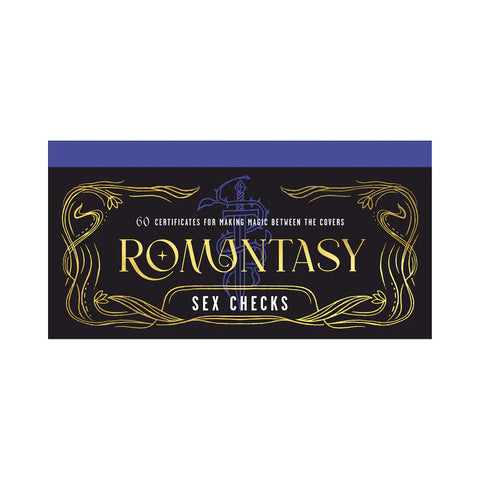 Romantasy Sex Checks: 60 Certificates for Making Magic Between the Covers Novelty Items